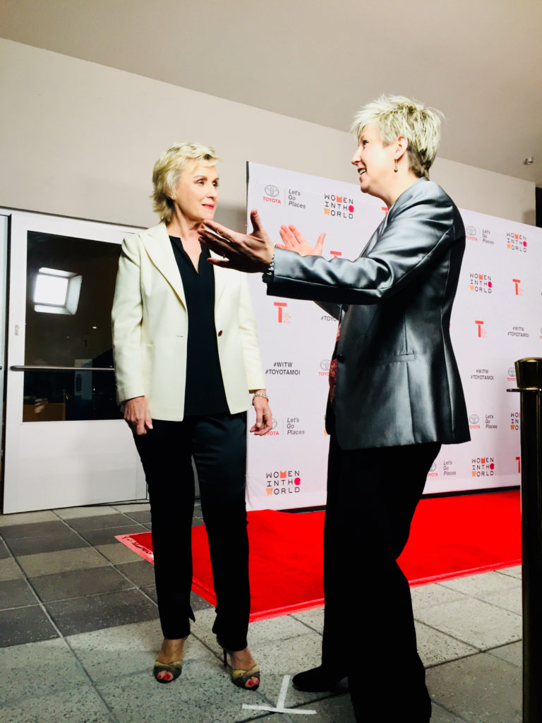 Hillyer interviews Tina Brown, founder of Women in the World